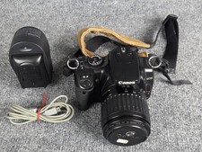 Canon EOS Rebel XTI Camera DS126151 Black 35-80mm Lens TESTED