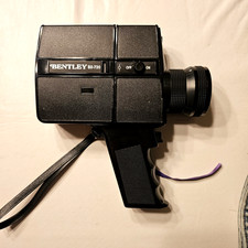 Vtg 1985 Bentley BX-720 Super-8 Movie Camera w/ Box  Accessories