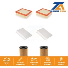 Air Cabin Engine Cartridge Oil Filters (6 Total) Kit For Jeep Renegade Fiat 500X