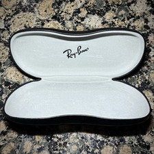 Ray-Ban Clamshell Hard Case for Glasses Eyeglasses Sunglasses Black CASE ONLY