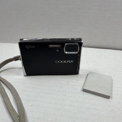 Nikon Coolpix S50 7.2MP Digital Point & Shoot Camera With Battery