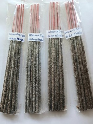  Copal Incense Sticks From Mexico 4 Bags of 10 Sticks, Handmade With Real Copal.