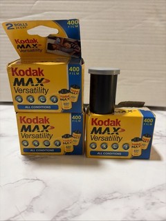 Kodak MAX Versatility 400 Film 35mm Color Print 7 Rolls X 24