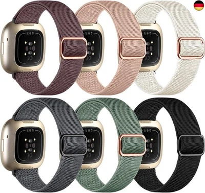 MARKE IMIVIO IMIVIO 6 Stück Kompatibel mit Fitbit Versa 3 Armband/Fitbit Versa 4