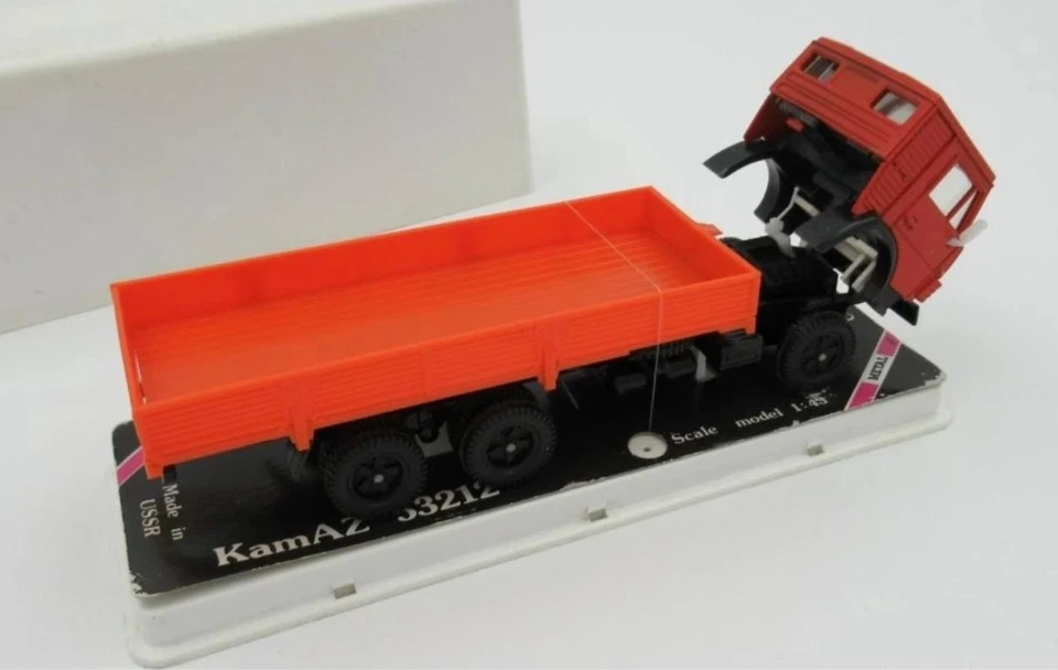 ORIGINAL  KAMAZ ZIL MADE in CCCP VOLGA GAZ VAZ 1/43 NOVOEXPORT USSR Russian - Bild 4 von 4