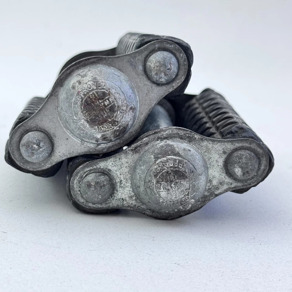 Pedales de bloque de colección aprobados por Schwinn 1/2 goma hechos en EE. UU. Bicicleta Cruiser A47 Foto 4 de 4