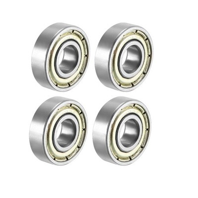 4pcs 695ZZ Deep Groove Ball Bearing Double Shield 695-2Z Carbon Steel Bearings