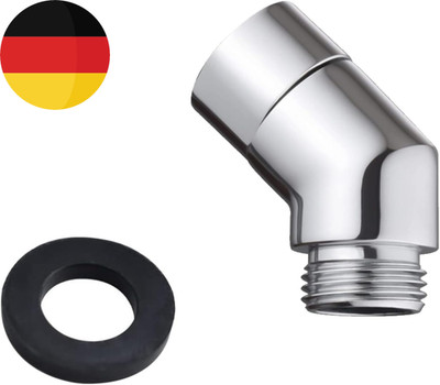 Duschschlauch Adapter 1/2 135 Grad, Winkelstück Für Handbrause, Duschkopf Und Du