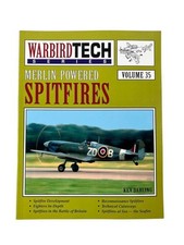WW2 British RAF Merlin Powered Spitfires Warbird Tech Series Vol 35 Used Soft...