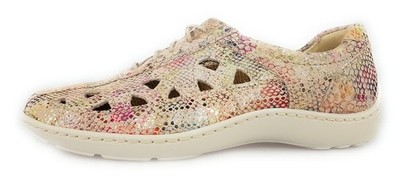 Waldläufer Henni SUMMER Damenschuhe Schnürschuhe Sportive Rosa Freizeit