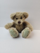 Bear Plush Brown Teddy Corduroy Feet Stuffed Animal Toy 6"