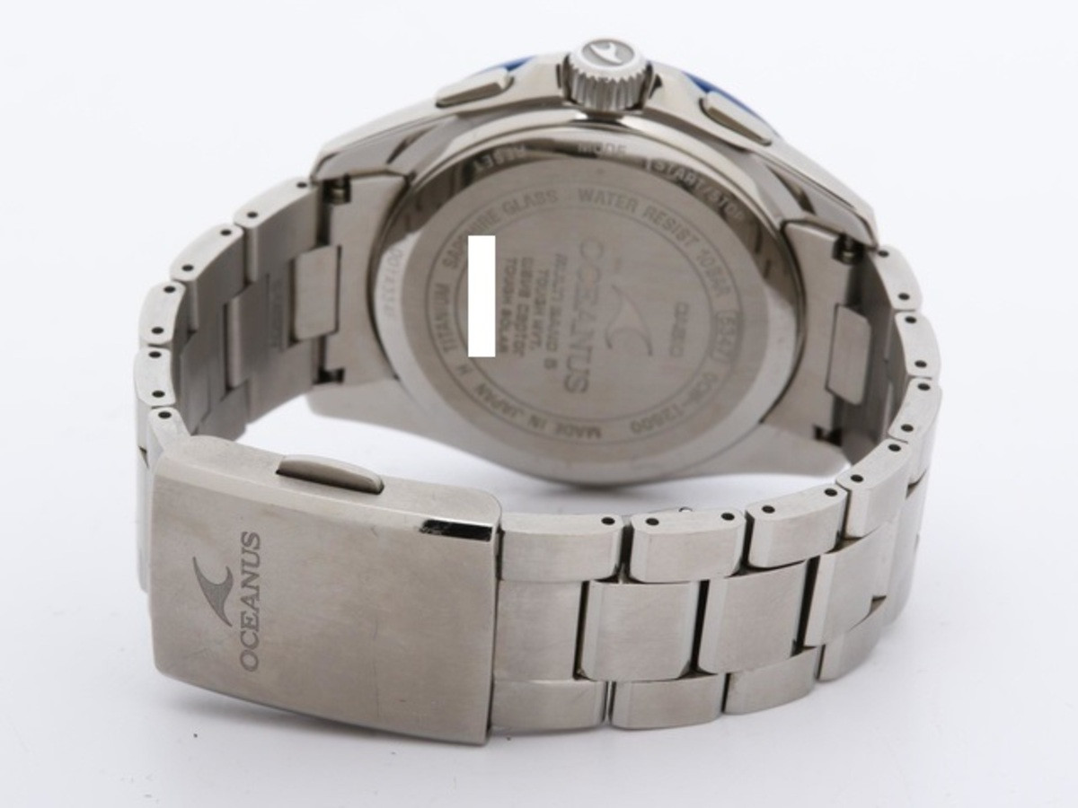 USED CASIO Oceanus OCW-T2600G-1AJF Black Case Size 43.0mm Men