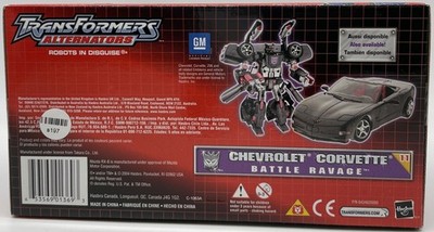 Transformers Alternators Shockblast Mazda RX-8 Car Decepticon