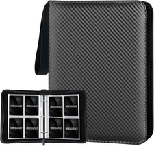 Premium Zip Trading Card Binder 400 Pocket