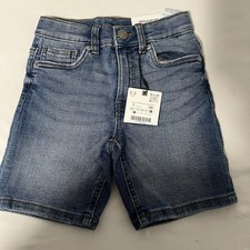 ZARA Boys NWT Size 7 Straight Denim Shorts Casual School Everyday Vacation