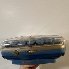 Conair ION Shine Hot Rollers Set Blue/Silver ...