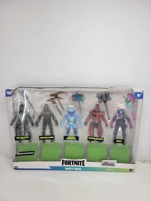 Fortnite Party Pack Squad Mode 5 Action Figures Jazwares 16-Pieces