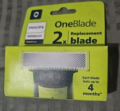 Philips Norelco OneBlade Shaving Replacement Blades, 2-Pack, QP220/80