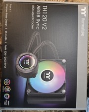 Thermaltake TH120 V2 ARGB 120mm AiO Liquid CPU Cooler - Black