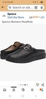Spenco Durham Slide SP1038BLK Womens Black Synthetic Mules Slippers Shoes — photo 1