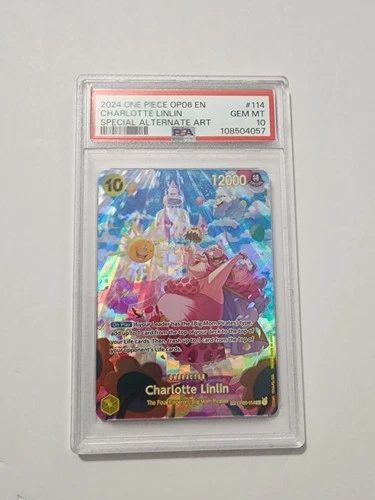 Charlotte Linlin SP OP03-114 Wings of the Captain Foil PSA 10