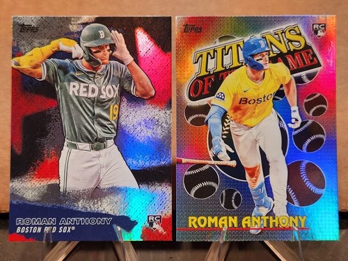 Lot Of 2 2026 Topps Baseball Roman Anthony Rookie Cards
