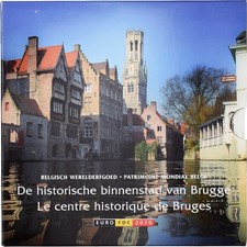 [#1509157] Belgium, Set 1 ct. - 2 Euro + Token, Bruges Historic Center, BU, 2010