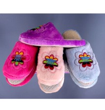 Kuschelige Damen Hausschuhe für Gäste flauschige Plüschfell Pantoffeln Latschen