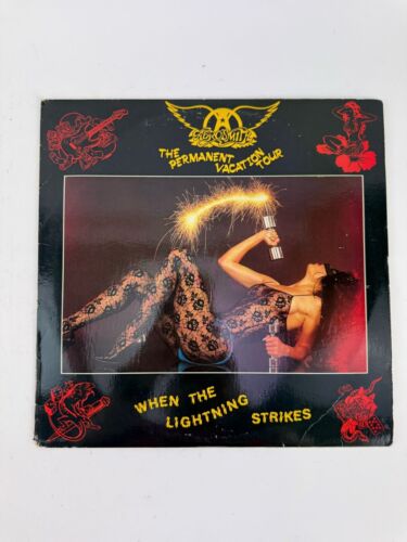 Aerosmith When The Lightning Strikes Pharting Pharoah Vinyl RARE