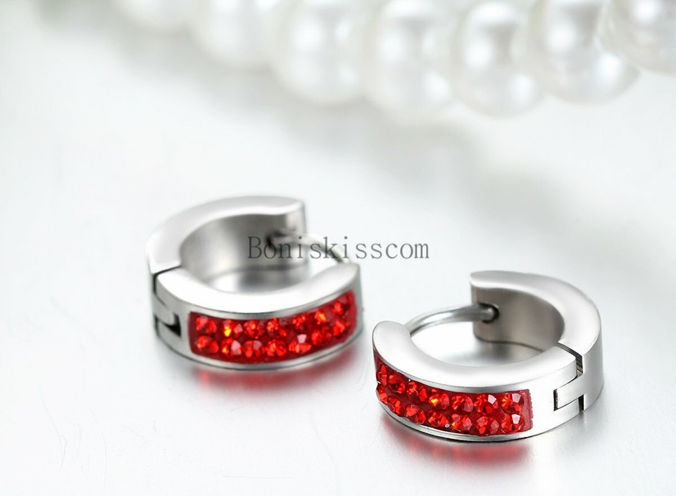 Huggie | 1/4 (7 mm) Surgical Stainless Steel Hoop Earring | In stock! | Lucleon