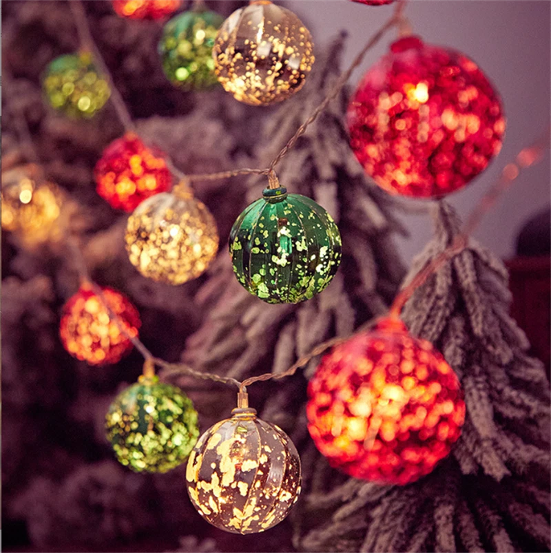 Round led online christmas lights