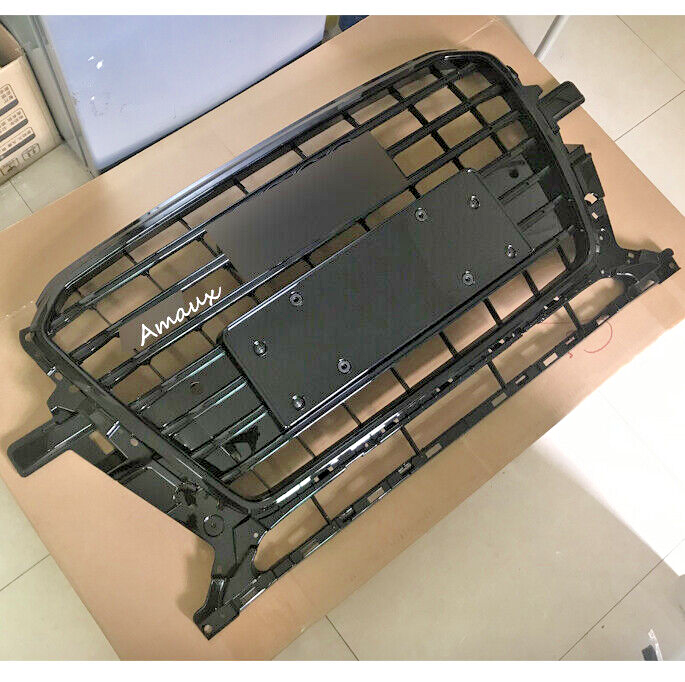 Audi SQ5 Q5用フロントグリル ブラック　FY 新品 Audi アウディ Q5 SQ5 2021〜 RS タイプ ハニカム グリル