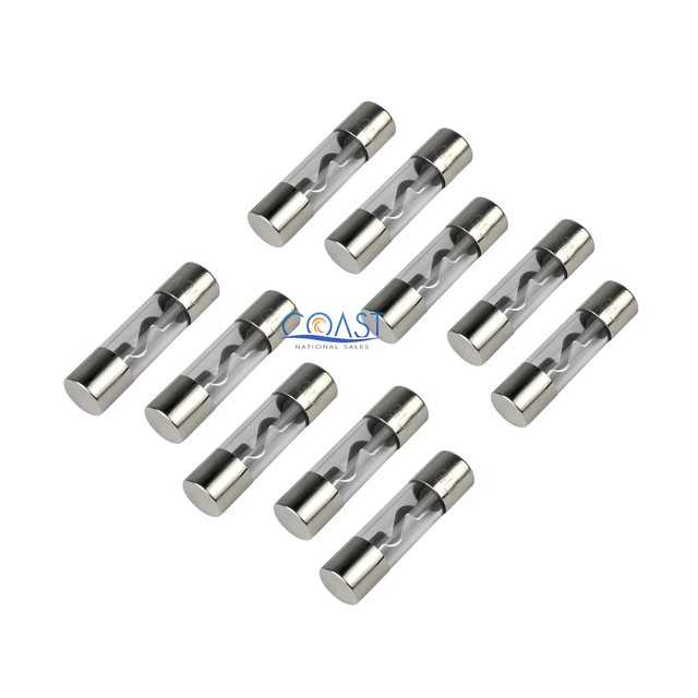 Car Home Audio High Quality 70 Amp Platinum AGU Round Glass Fuses 10