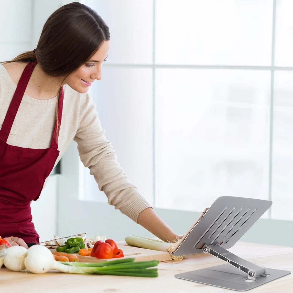 Ergonomic Adjustable Laptop Stand Riser Holder for up to 15.6 Inches Portable and Lightweight  