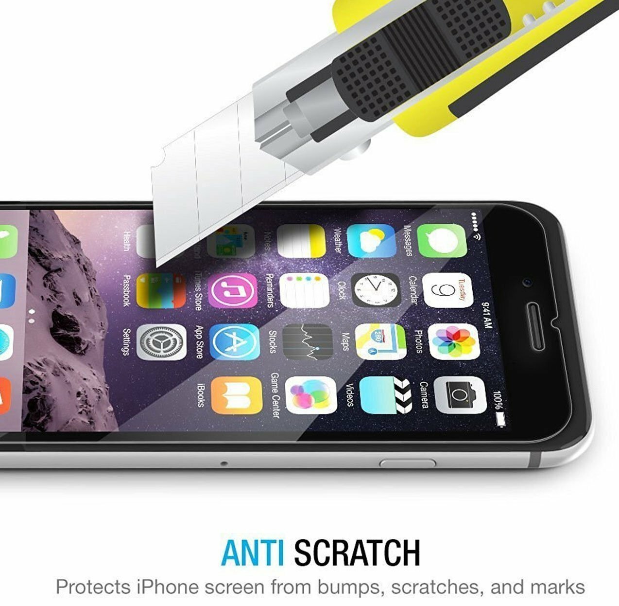 3Pack HD Real Tempered Glass Screen Protector Premium For iPhone 6 / 6s / 7 / 8 