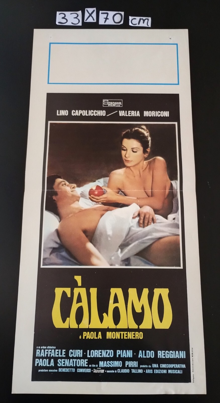 Locandina originale film Calamo (1975) - Regia di Massimo Pirri