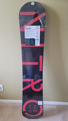 Nitro Team Pro Snowboard 162 Wide - 2023 MY | eBay