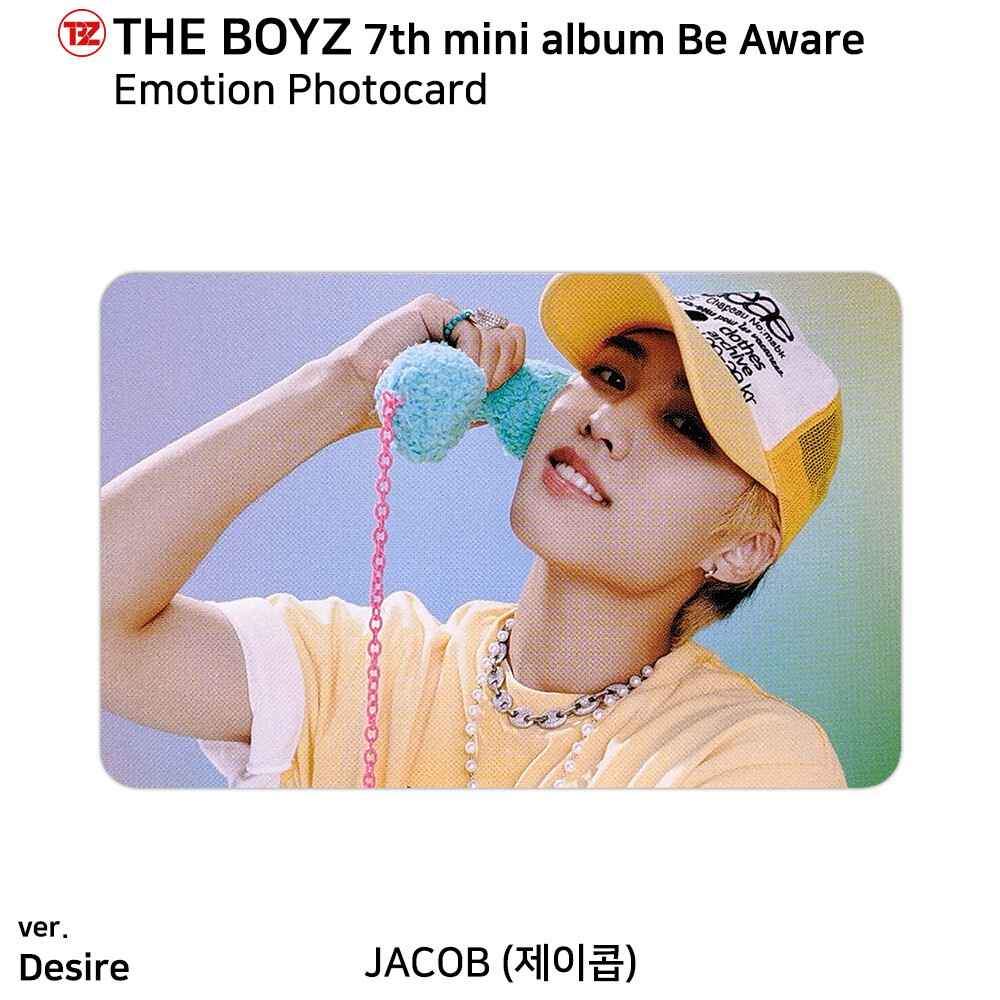 The Boyz 7th Mini Album Be Aware Photocard Photo A4 Poster Jacob