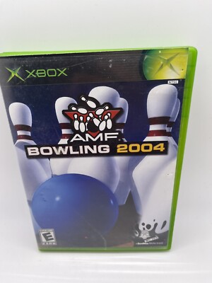 AMF Bowling 2004 + Reg Card Xbox AD Complete CIB - TESTED