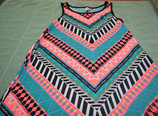 girls size 16 Justice dress cotton blend sleeveless