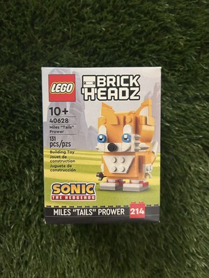 LEGO 40628 Brick Headz Miles ''Tails'' Prower Building Toy