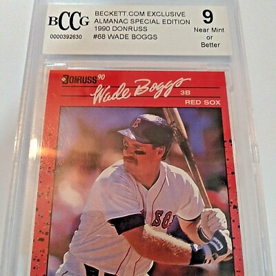 RARE Wade Boggs 1990 Donruss #68 