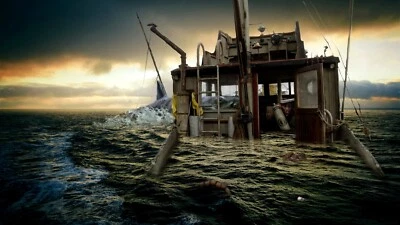 1975 Jaws Movie Poster 11X17 Martin Brody Quint Great White Shark 🦈🍿