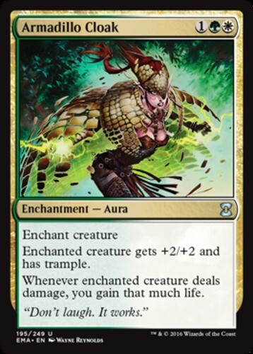 Armadillo Cloak (Foil) - Eternal Masters