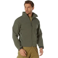 Rothco Covert Ops Lightweight Soft Shell Jacket Olive Drab Men's Tactical Jacket