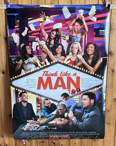 2014 27 x 40 Think Like A Man Too Kevin Hart Advertising Movie Poster 