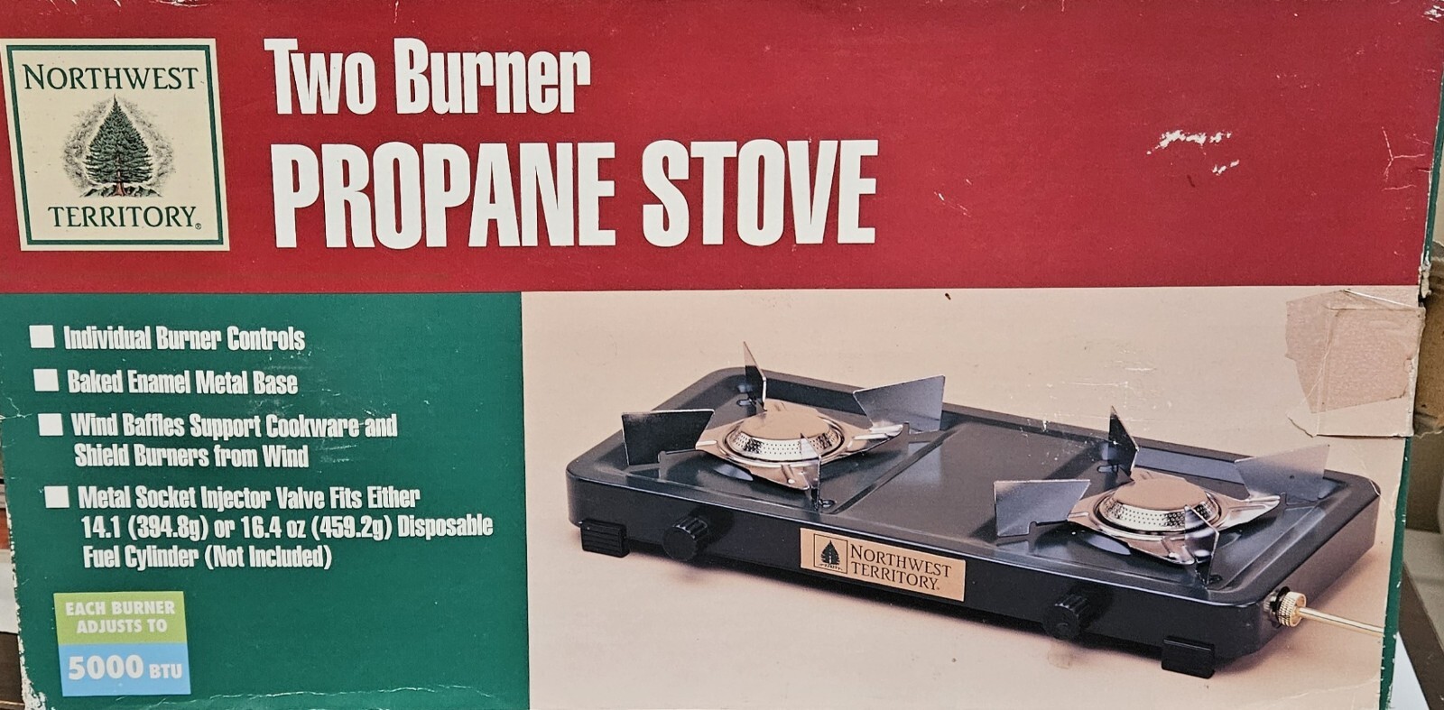 Northwest Territory 2 Burner Propane Stove 5000 BTU New eBay