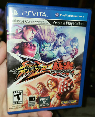 STREET FIGHTER X 鉄拳 - PSVita g6bh9ry Street Fighter X Tekken (Sony PlayStation Vita, 2012) for sale
