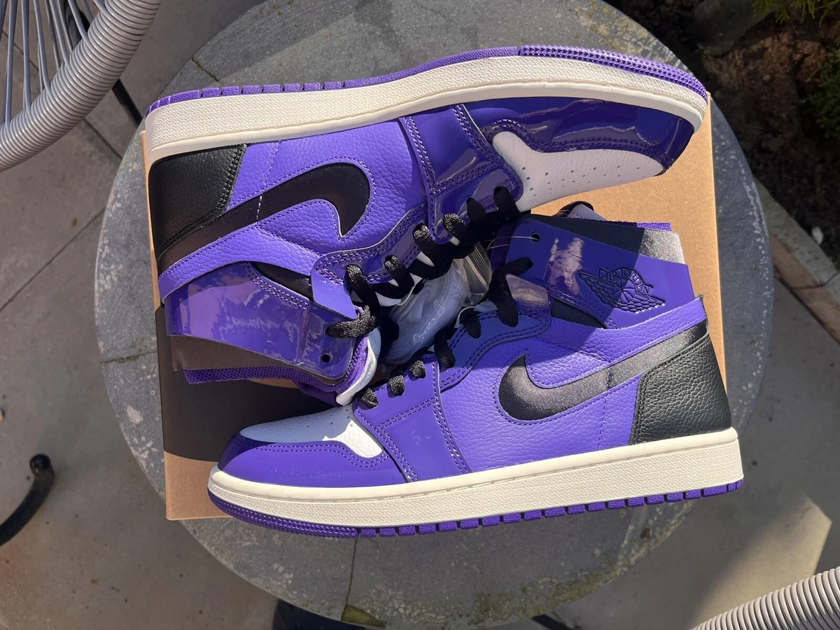 air jordan 1 zoom air cmft purple patent