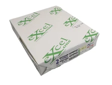 250 Sheet Ream Excel One 232062 Carbonless 2-Part 9X11 Canary Old Stock